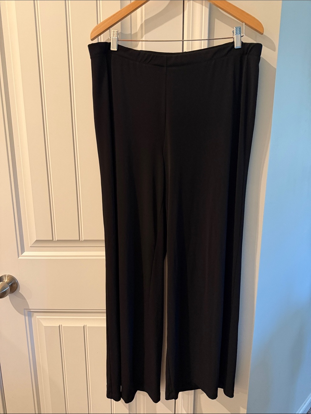 Chico’s Travelers Knit Wide Leg Pants XL